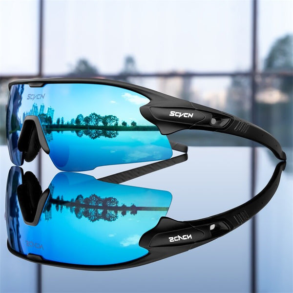 2023 New Cycling Glasses HD High Contrast UV400 Polarized Cycling Glasses Men Women Sports Running Ski Mountain Sunglasses.