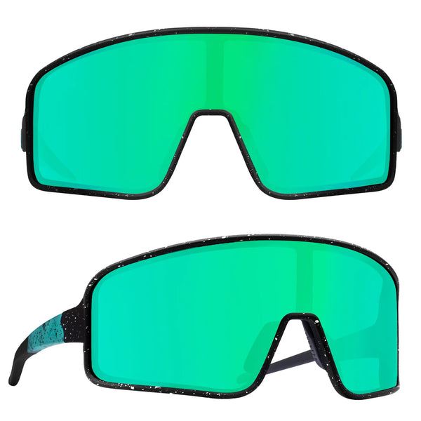 Pure Energy. neon green sunglasses. Best mens active sunglasses. all sport eyewear