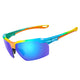 Fishing glasses for kids. Sunglasses for fishing. Men's fishing sunglasses - blue frame polarized sunglasses 