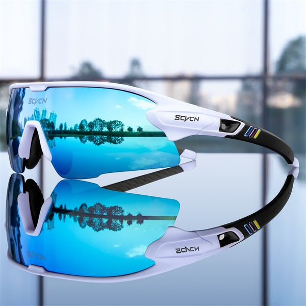 2023 New Cycling Glasses HD High Contrast UV400 Polarized Cycling Glasses Men Women Sports Running Ski Mountain Sunglasses.