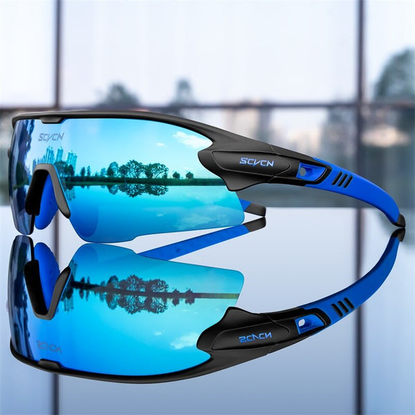 2023 New Cycling Glasses HD High Contrast UV400 Polarized Cycling Glasses Men Women Sports Running Ski Mountain Sunglasses.