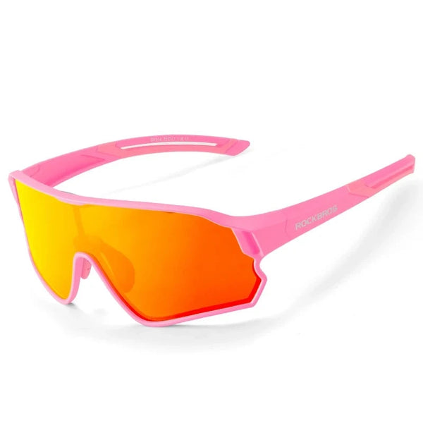 Pink sport sunglasses for girls. cycle sunglasses for girls